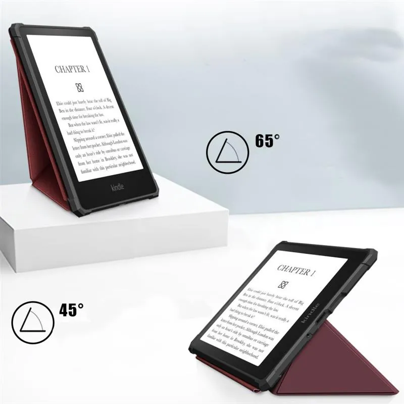 Чохол-книжка BeCover Ultra Slim Origami для Amazon Kindle Paperwhite 11th Gen. 2021 Red Wine (707222