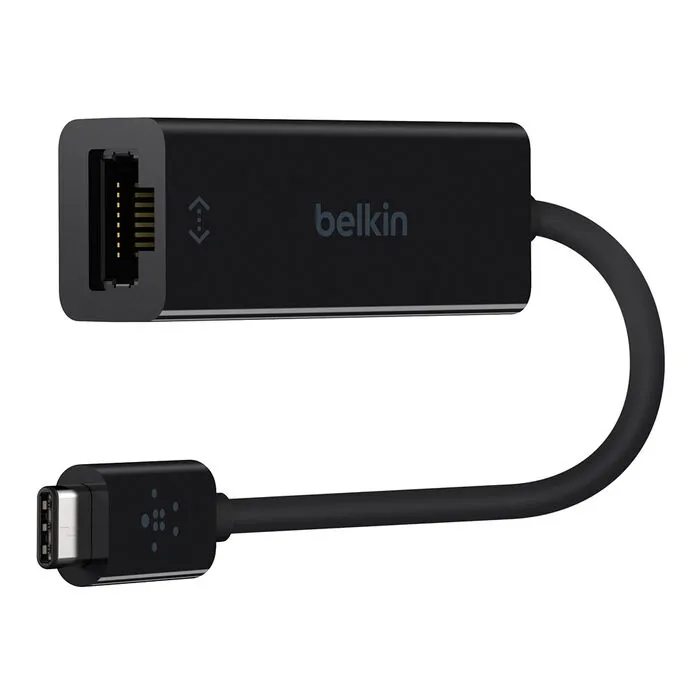 Мережевий адаптер USB-C-RJ-45 Gigabit Ethernet (F2CU040btBLK)