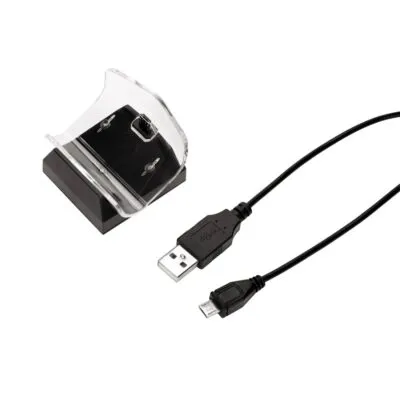 Зарядний пристрій Hama Single Charging Station Mini для геймпадів Sony DualShock 4 Black (00115468)