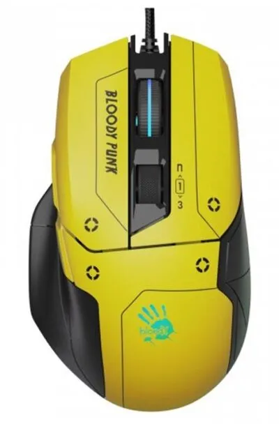 Миша A4Tech Bloody W70 Max Punk Yellow