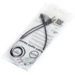 Аудіо-кабель Cablexpert 3.5 мм - 2х3.5 мм (M/F), 0.2 м, чорний (CCA-418M)