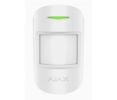 Бездротовий датчик руху і розбиття скла Ajax CombiProtect White (7170.06.WH1/38097.06.WH1)