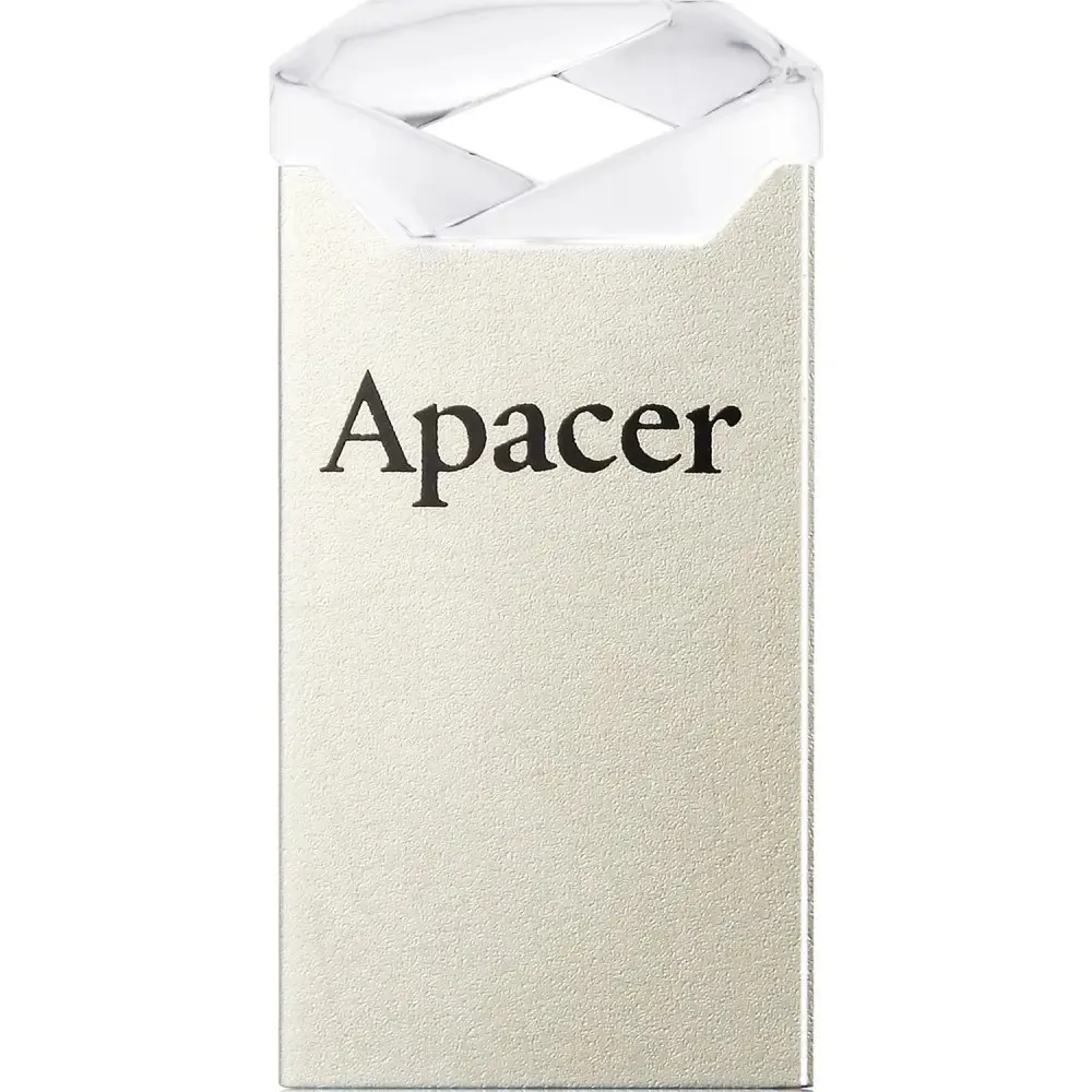 Флеш-накопичувач USB 32GB Apacer AH111 Silver/Crystal (AP32GAH111CR-1)