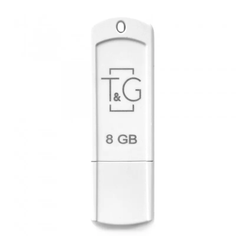 Флеш-накопичувач USB 8GB T&G 011 Classic Series White (TG011-8GBWH)
