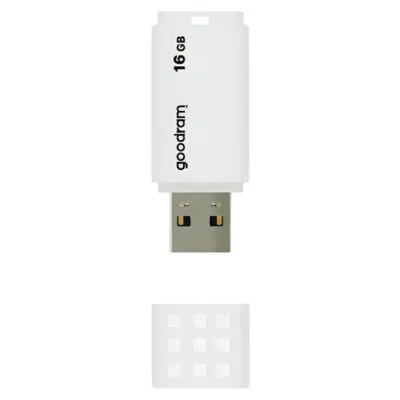 Флеш-накопичувач USB2.0 16GB Goodram UME2 White (UME2-0160W0R11)