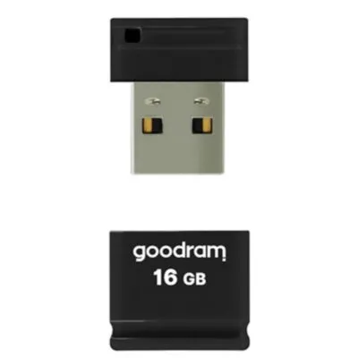 Флеш-накопичувач USB2.0 16GB Goodram UPI2 (Piccolo) Black (UPI2-0160K0R11)