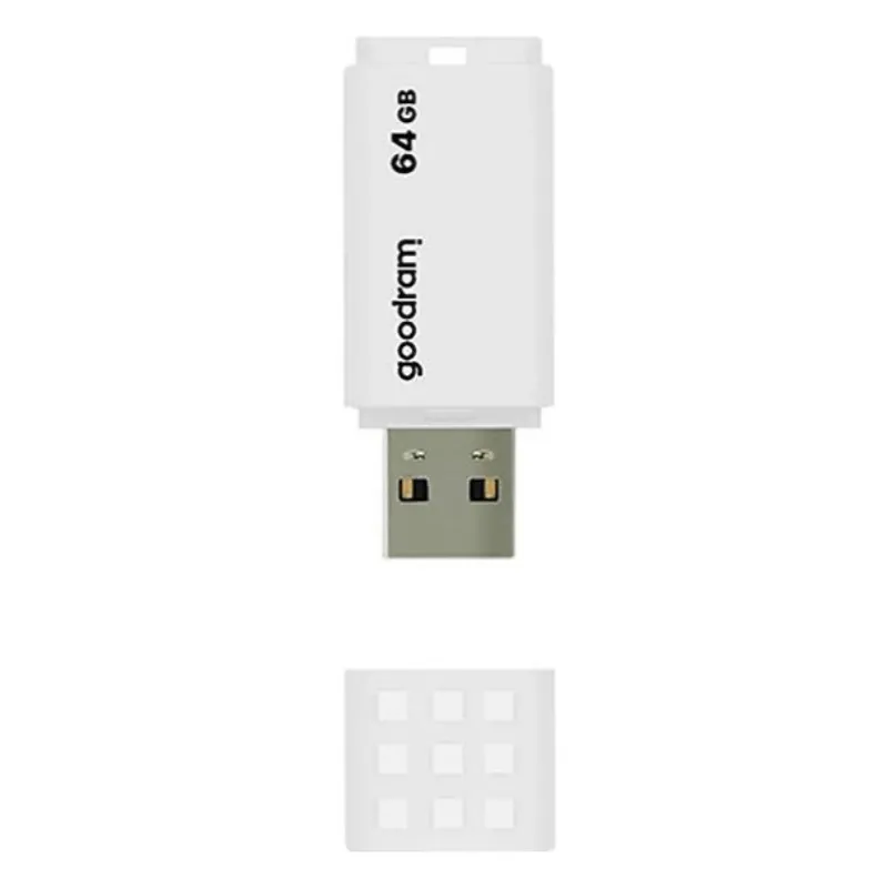 Флеш-накопичувач USB2.0 64GB Goodram UME2 White (UME2-0640W0R11)