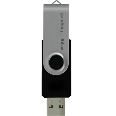 Флеш-накопичувач USB2.0 64GB Goodram UTS2 (Twister) Black (UTS2-0640K0R11)