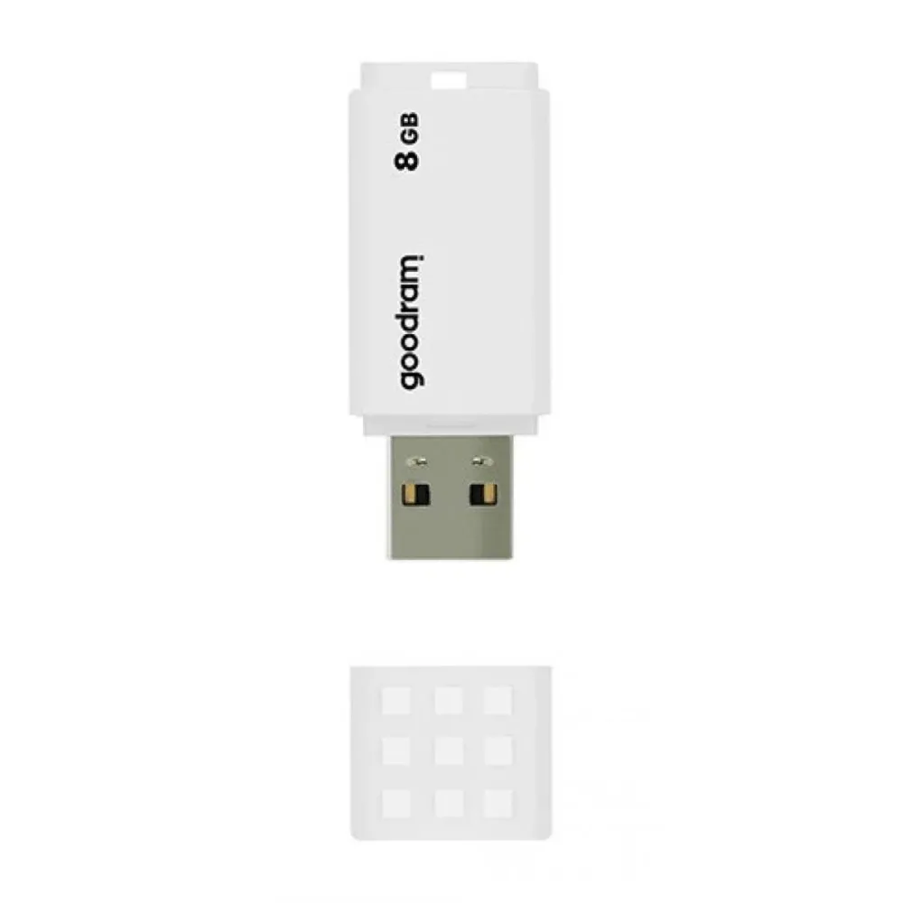 Флеш-накопичувач USB2.0 8GB Goodram UME2 White (UME2-0080W0R11)
