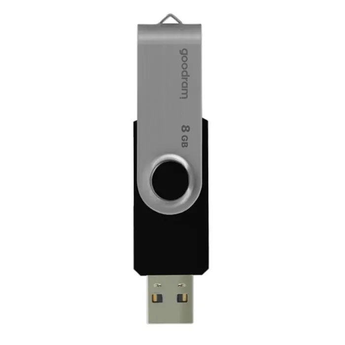 Флеш-накопичувач USB2.0 8GB Goodram UTS2 (Twister) Black (UTS2-0080K0R11)