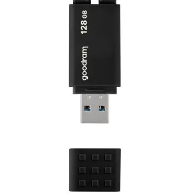 Флеш-накопичувач USB3.2 128GB Goodram UME3 Black (UME3-1280K0R11)