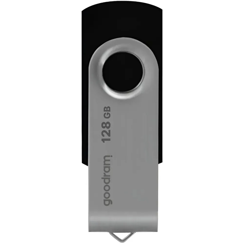 Флеш-накопичувач USB3.2 128GB Goodram UTS3 (Twister) Black (UTS3-1280K0R11)