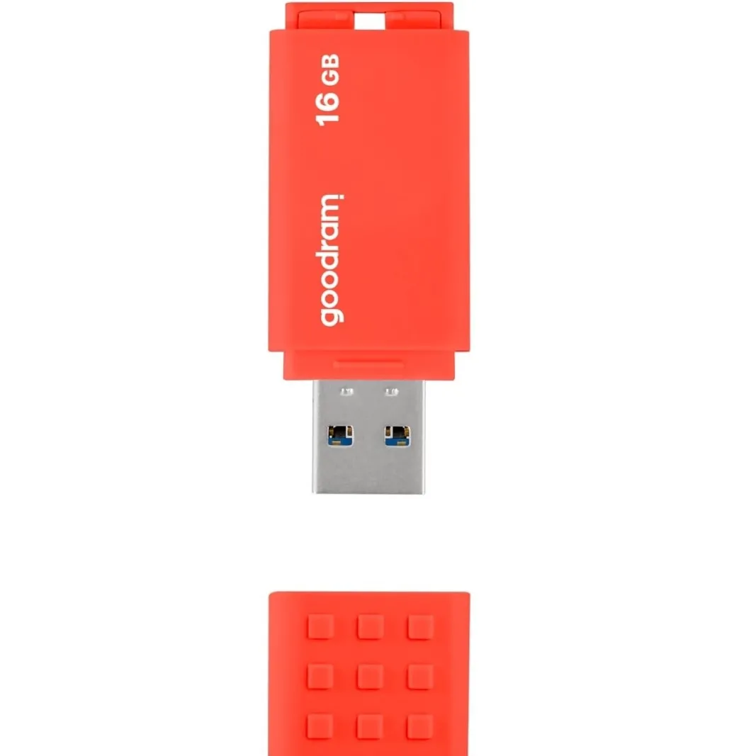Флеш-накопичувач USB3.2 16GB Goodram UME3 Orange (UME3-0160O0R11)
