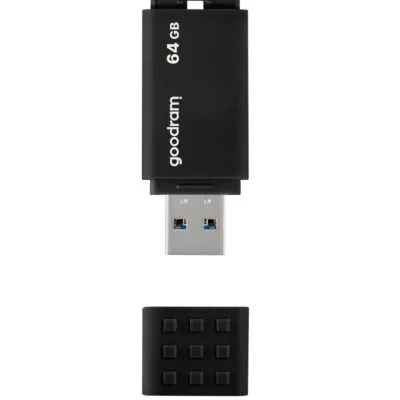 Флеш-накопичувач USB3.2 64GB Goodram UME3 Black (UME3-0640K0R11)