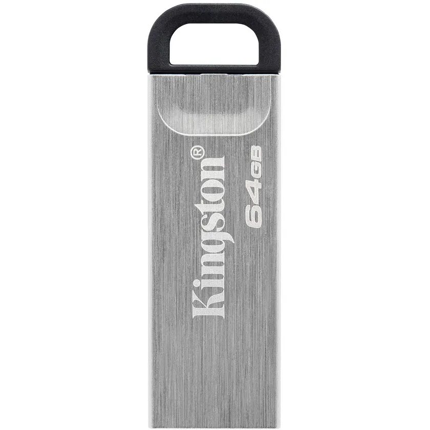 Флеш-накопичувач USB3.2 64GB Kingston DataTraveler Kyson Silver/Black (DTKN/64GB)