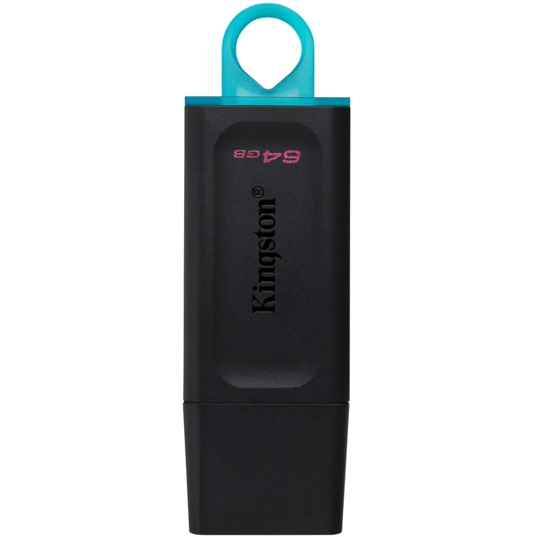 Флеш-накопичувач USB3.2 64GB Kingston DataTraveler Exodia Black/Teal (DTX/64GB)
