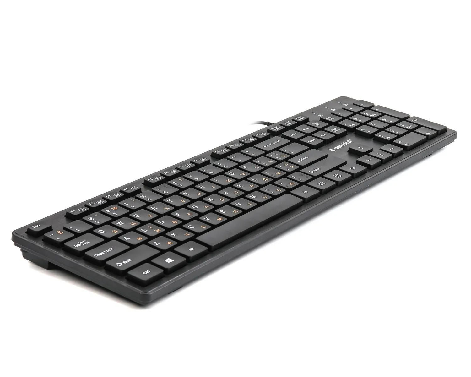 Клавіатура Gembird KB-MCH-03-UA Ukr Black