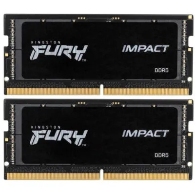 Модуль пам`ятi SO-DIMM DDR5 2x16GB/5600 Kingston Fury Impact (KF556S40IBK2-32)