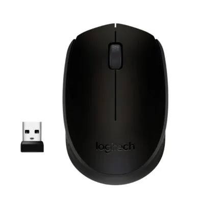 Миша бездротова Logitech M170 Grey/Black (910-004642)