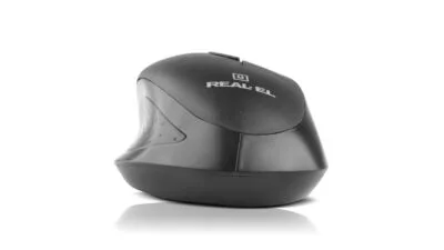 Миша бездротова REAL-EL RM-300 Black/Grey