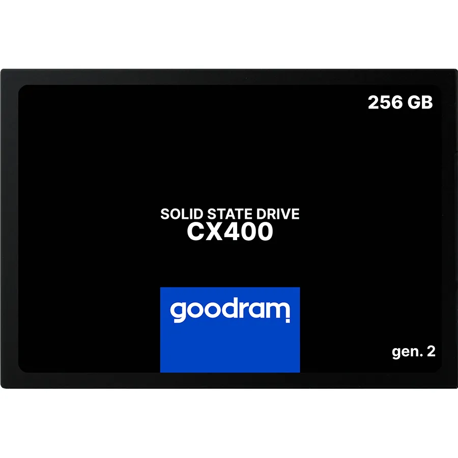 Накопичувач SSD 256GB Goodram CX400 Gen.2 2.5" SATAIII 3D TLC (SSDPR-CX400-256-G2)