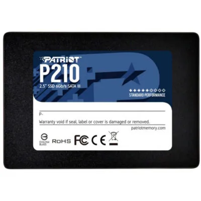 Накопичувач SSD  256GB Patriot P210 2.5" SATAIII TLC (P210S256G25)