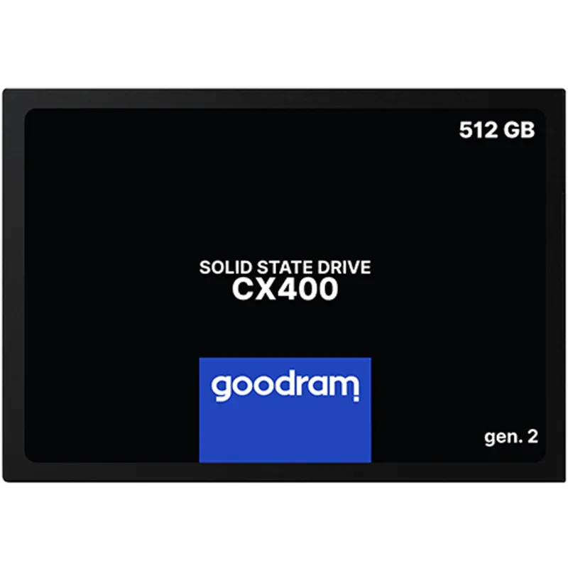 Накопичувач SSD 512GB Goodram CX400 Gen.2 2.5" SATAIII 3D TLC (SSDPR-CX400-512-G2)